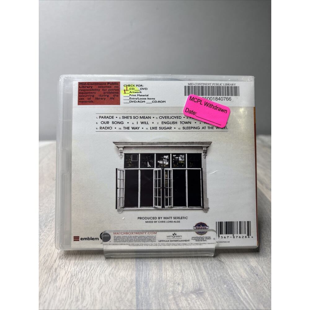 Matchbox Twenty – North (CD, 2012, Atlantic Records) - Picture 2 of 5